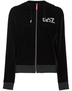 Бархатная спортивная куртка Ea7 emporio armani