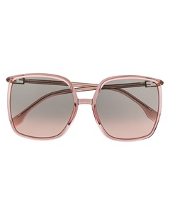Солнцезащитные очки в массивной квадратной оправе Fendi eyewear