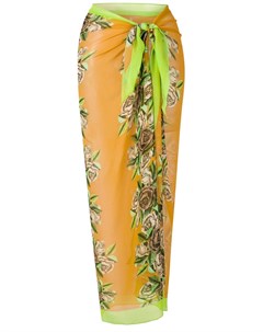 Длинная юбка саронг с цветочным принтом Amir slama