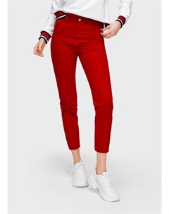Красные джинсы Mom Fit Ostin