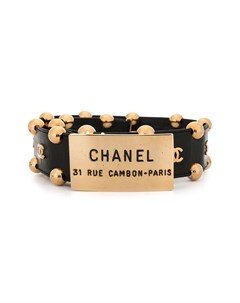 Ремень с логотипом CC Chanel pre-owned