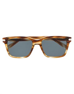 Солнцезащитные очки трапециевидной формы Salvatore ferragamo eyewear