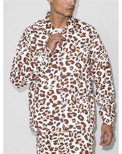 Куртка рубашка Club с леопардовым принтом Reception