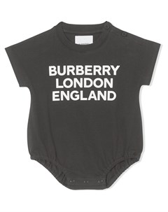 Боди с логотипом Burberry kids