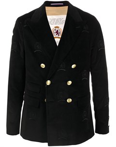 Бархатный пиджак с вышивкой Hilfiger collection