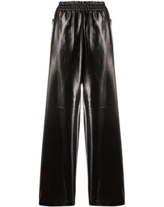 Глянцевые брюки широкого кроя Bottega veneta