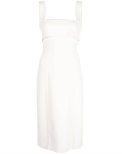 Трикотажное платье миди без рукавов Proenza schouler white label