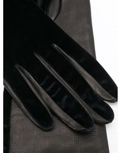 Длинные перчатки с контрастными вставками Manokhi