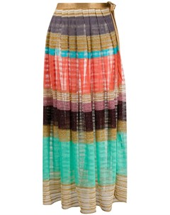 Трикотажная юбка макси в полоску Missoni mare