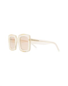 Солнцезащитные очки в массивной оправе Marni eyewear