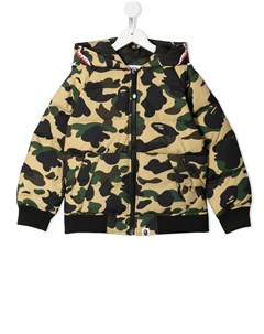 Пуховик Camo Shark A bathing ape®