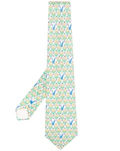 Жаккардовый галстук 2000 х годов Hermès