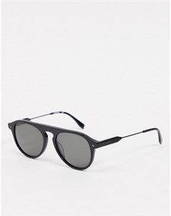 Черные солнцезащитные очки Lacoste