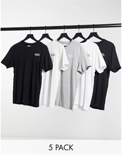 Комплект из 5 футболок для дома Von dutch