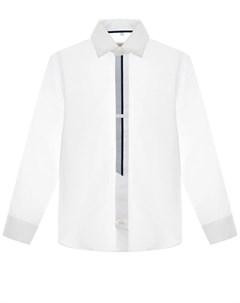 Рубашка с контрастной вставкой детская Colletto bianco