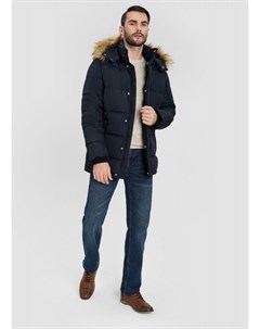 Стёганая куртка на объёмном утеплителе с капюшоном Ostin