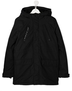Пальто с капюшоном и логотипом Boss kidswear