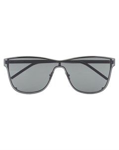 Солнцезащитные очки SL 51 Shield в массивной оправе Saint laurent eyewear