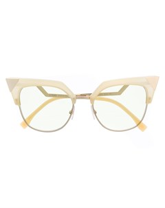 Солнцезащитные очки в оправе кошачий глаз Fendi eyewear