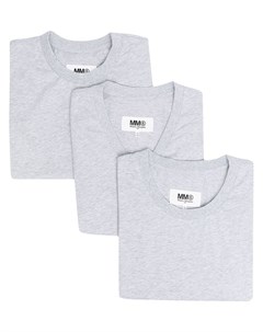 Комплект из трех футболок Mm6 maison margiela