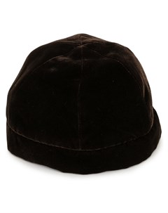 Бархатная шапка бини Prada pre-owned