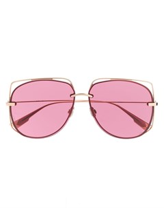 Солнцезащитные очки оверсайз в круглой оправе Dior eyewear