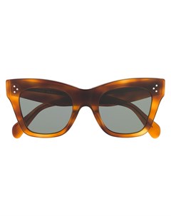 Солнцезащитные очки в черепаховой оправе Céline eyewear