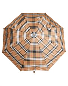 Складной зонт в винтажную клетку Burberry