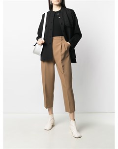 Укороченные брюки с завышенной талией Société anonyme