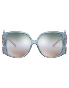 Солнцезащитные очки в массивной оправе Giorgio armani