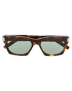 Солнцезащитные очки SL 402 в прямоугольной оправе Saint laurent eyewear