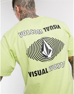 Зеленая футболка Vco Visions Volcom