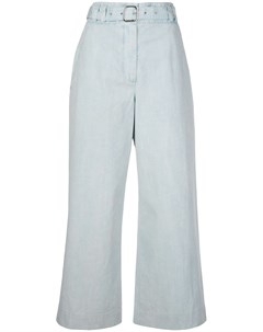 Укороченные брюки с поясом Proenza schouler white label