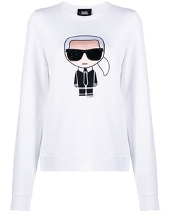 Толстовка Ikonik со стразами Karl lagerfeld