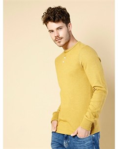 COLINS желтый мужской футболки длинный рукав Colin's
