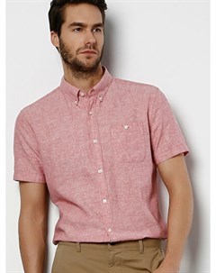 COLINS розовый мужской рубашки короткий рукав Colin's