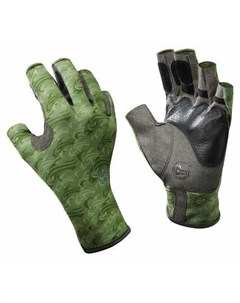 Перчатки Рыболовные Pro Series Angler Gloves Skoolin Sage Св Зеленый Buff