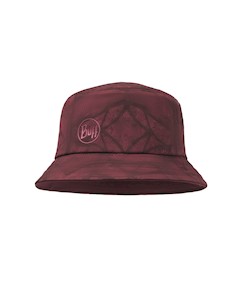 Панама Trek Bucket Hat Calyx Dark Red Buff