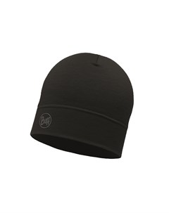 Шапка Midweight Merino Wool Hat Solid Black Buff