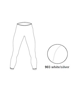 Брюки Tecnosoft Plus Eqt Trouserslady White silver Белый серый Accapi