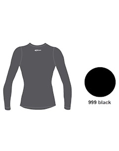 Футболка С Длинным Рукавом Tecnosoft Plus Longsl t Shirtman Black Черный Accapi