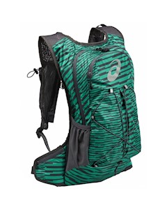 Рюкзак 2017 Lightweight Running Backpack Серый зеленый Asics