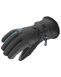 Перчатки Горные 2017 18 Force Dry W Black bluebird Salomon