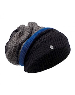 Шапка Knitted Neckwarmer Hat Ridle Black Buff