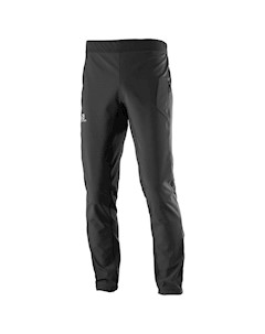 Брюки Беговые 2017 18 Rs Warm Softshell Pant M Black Salomon