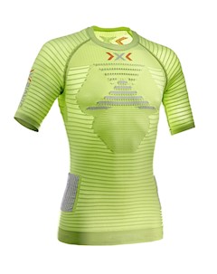 Футболка 2016 17 Running Man Effektor Power Ow Shirt Sh Sl E026 Зеленый X-bionic