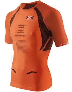 Футболка 2017 Running Man The Trick Ow Shirt Sh Sl Оранжевый X-bionic