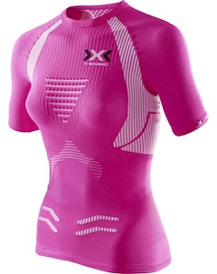 Футболка 2017 Running Lady The Trick Ow Shirt Sh Sl Розовый X-bionic