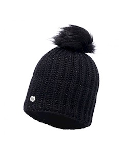 Шапка Knitted Polar Hat Glen Black Chic Buff