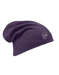 Шапка Merino Wool Thermal Loose Hat Solid Plum Plum Onesiz Standard Buff